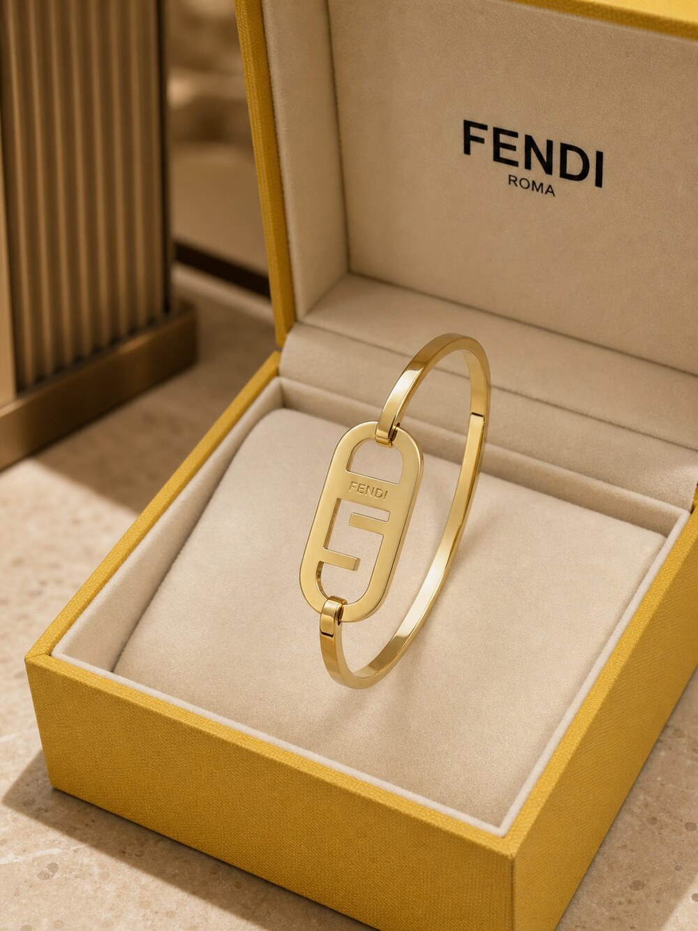 Fendi Modern Designer Bracelet Style 1 | New with Box - Picture 5 of 9
